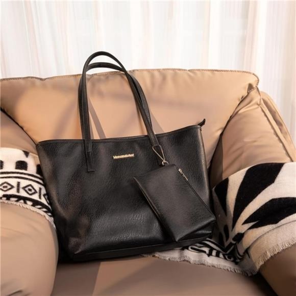 Tote Bags Vegan Leather Purses and Handbags for Women Top Handle Shoulder Bags - Picture 2 of 7